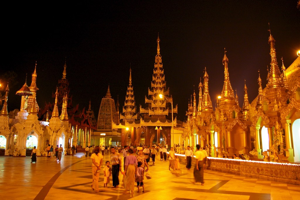 Shwedagon Pagode, Yangon
