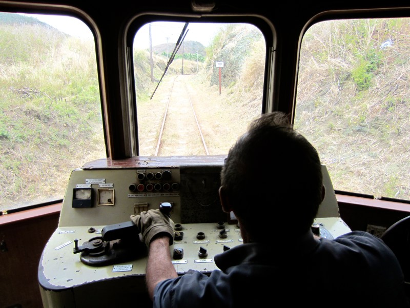 Hershey Train: Blick aus dem Cockpit