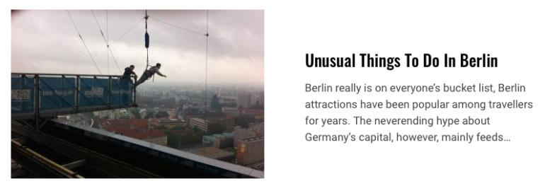 unusual things to do in Berlin