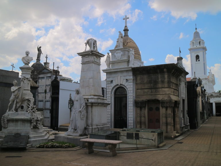 Most beautiful cemeteries: Graves at La Recoleta