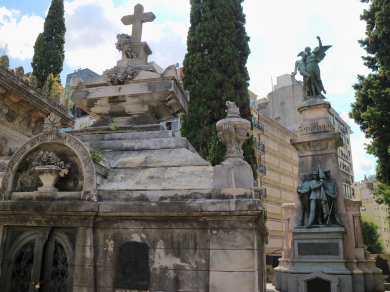 Most beautiful cemeteries: Graves in La Recoleta