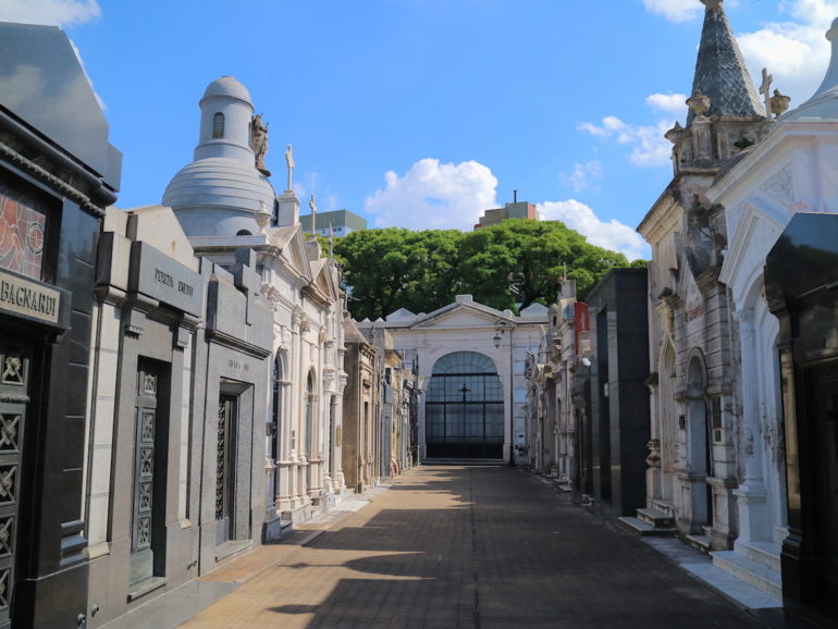 Most beautiful cemeteries: Graves in La Recoleta