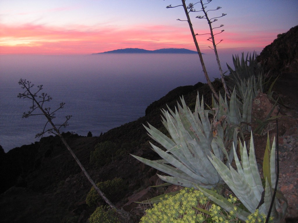 Sunset as seen from the hills