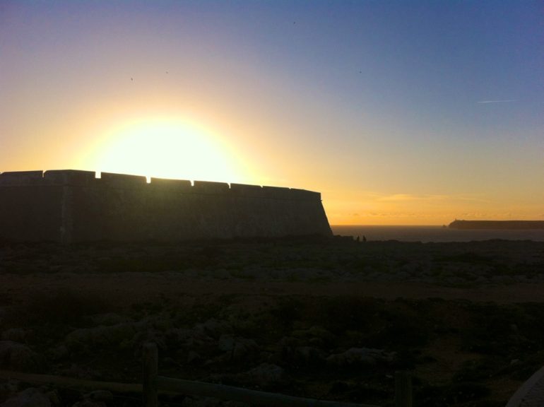 Algarve insider tips: Sagres Fort in the sunset