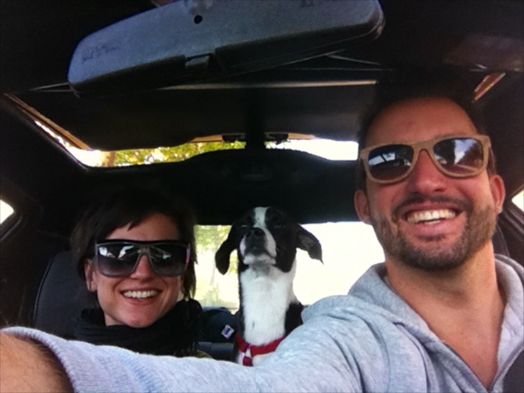 On the road