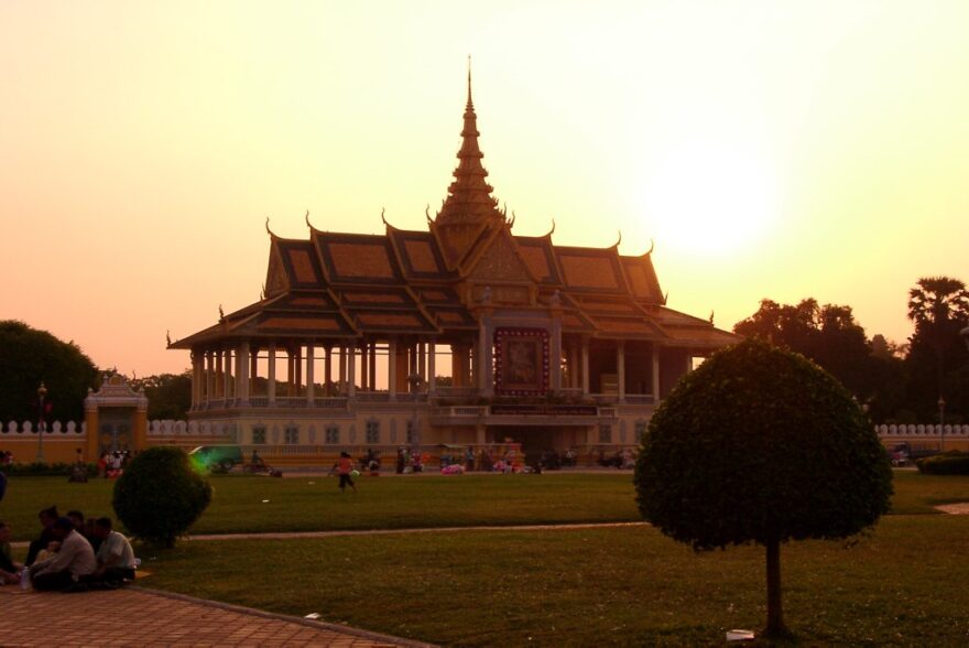 Tempel in Phnom Phen