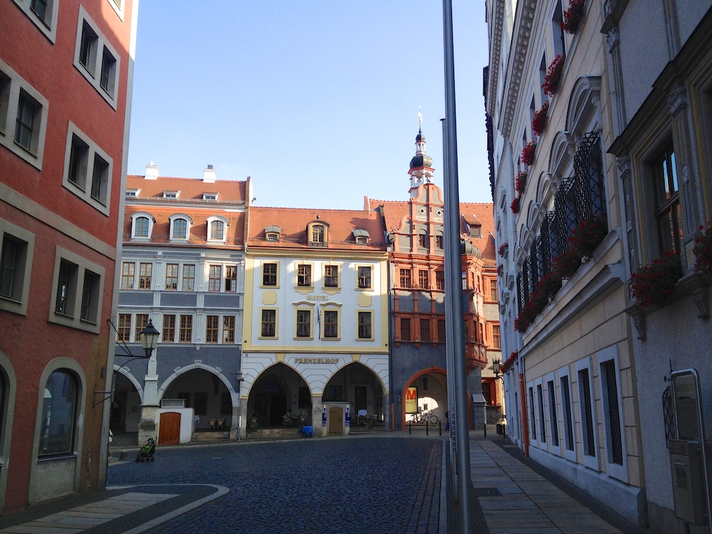 Einer der beliebtesten Drehorte in Görlitz: der Untermarkt. Inglourious basterds, anyone?