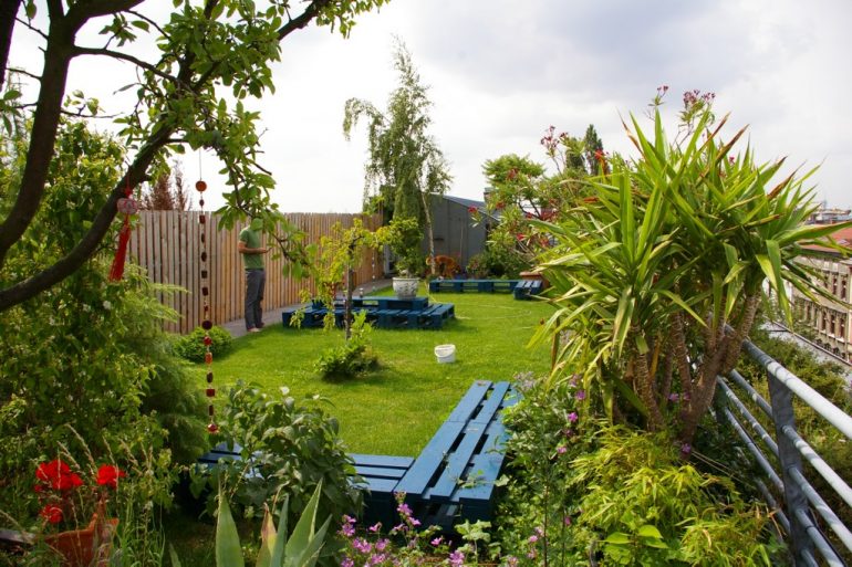 Roof terrace