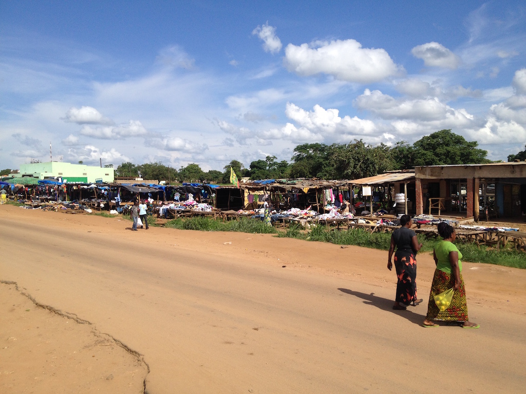Markt in Sambia