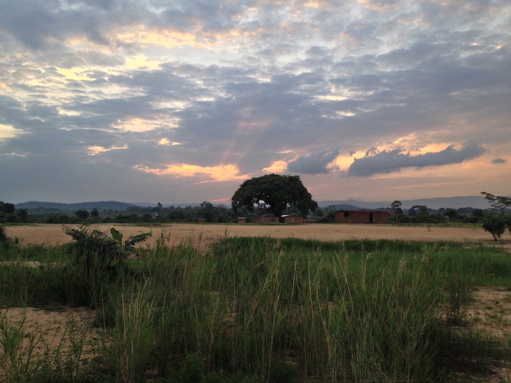 Sonnenuntergang am Malawi-See
