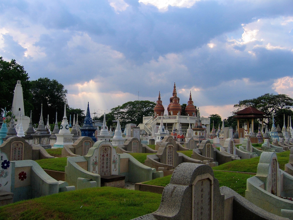 Chinesischer Friedhof Kanchanaburi