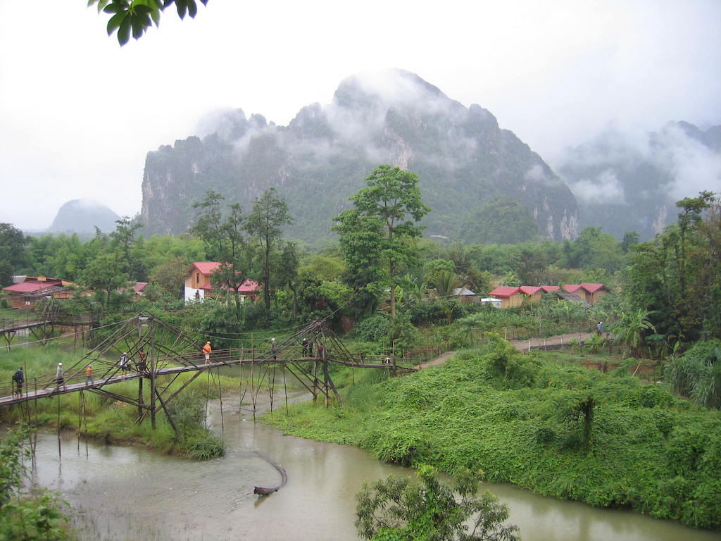 Die Insel im Fluss, Vang Vieng