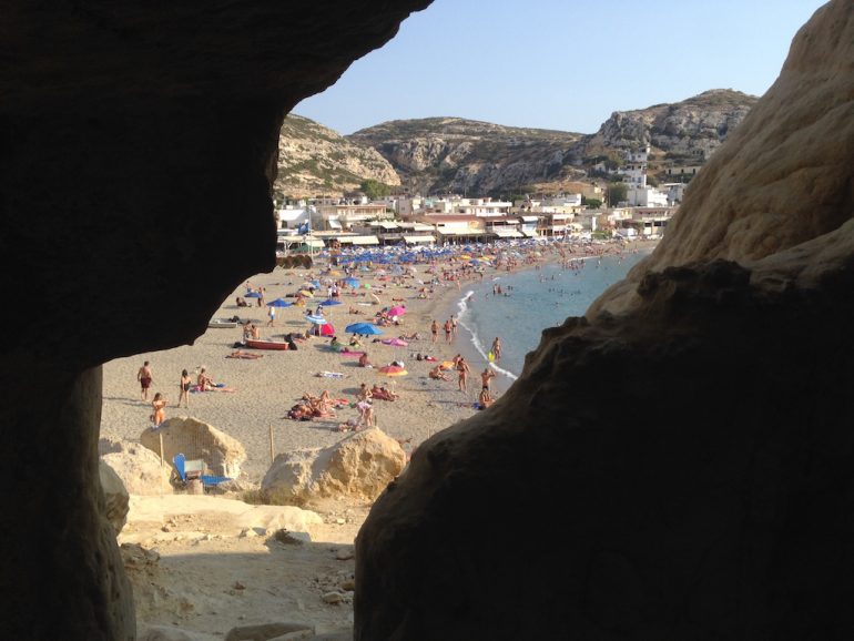 Kreta Sehenswürdigkeiten: Die Höhlen von Matala