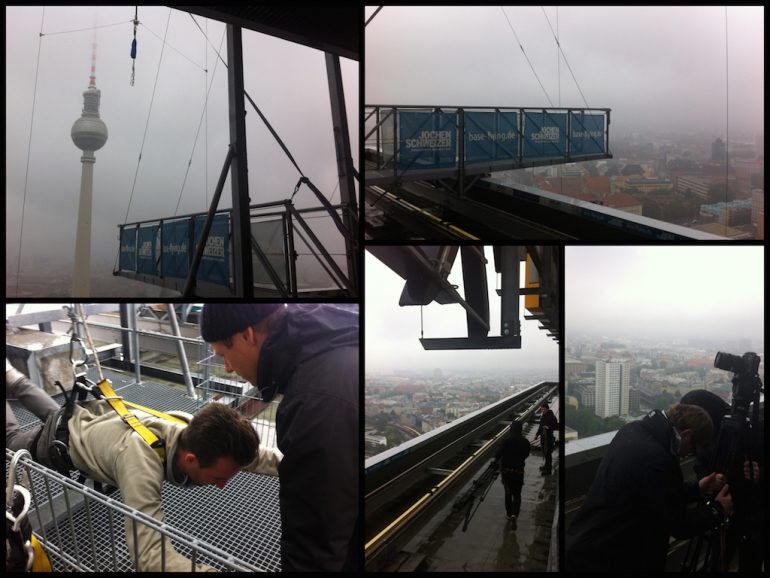 Things to do in Berlin: Baseflying at Alexanderplatz