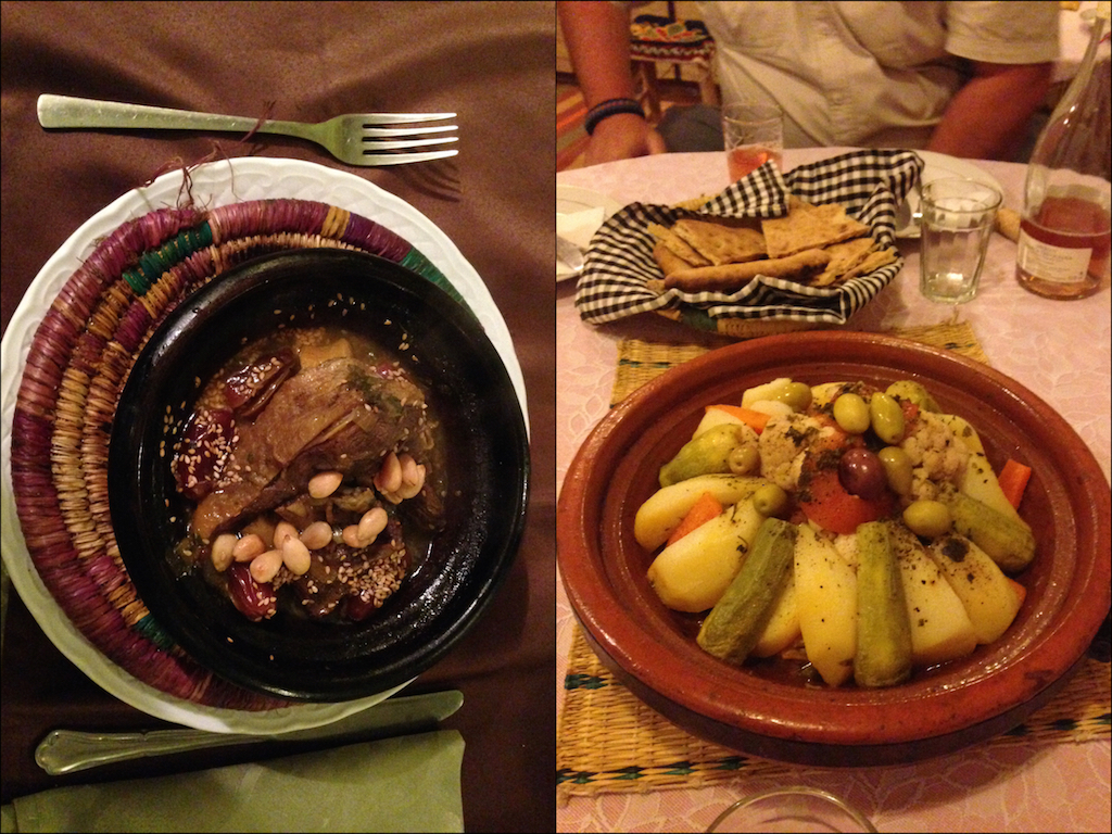 Zwei Varianten der Tajine