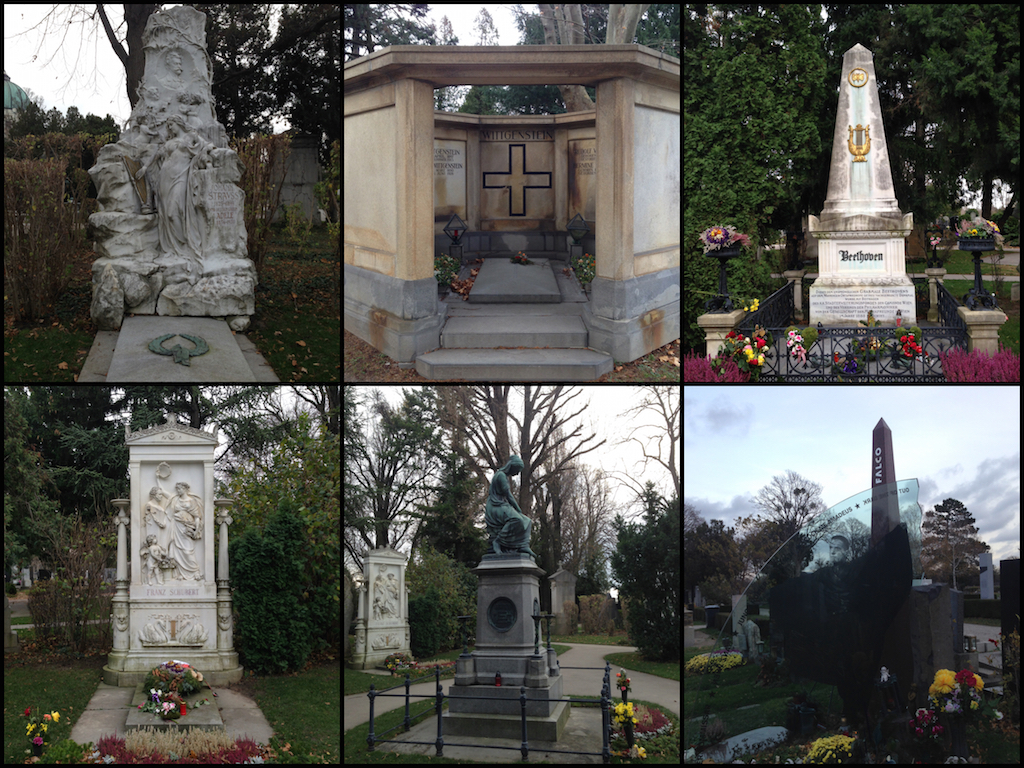 Strauss, Wittgenstein, Beethoven, Schubert, Mozart, Falco