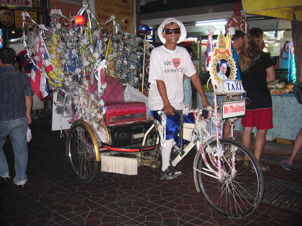 Strassenszene in Bangkok
