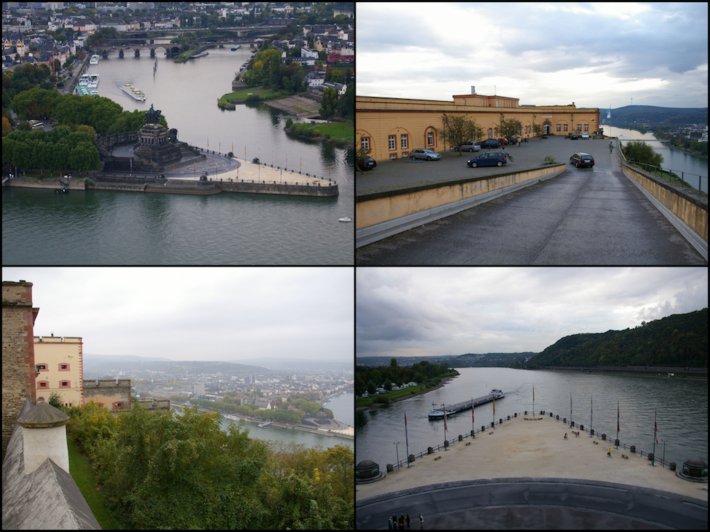 Deutsches Eck und Festung Ehrenbreitstein