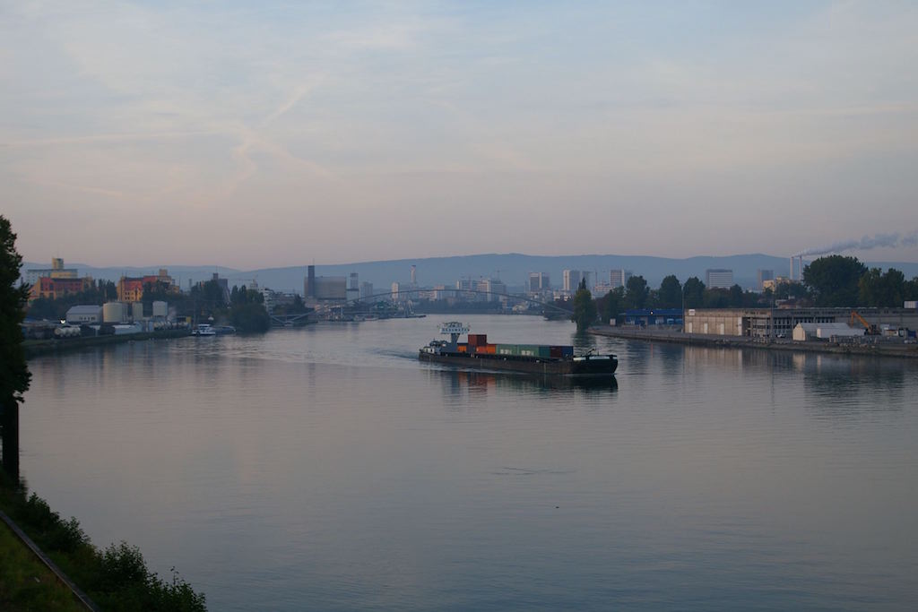 Basel: Die sogenannte 'Chemie Silhouette'