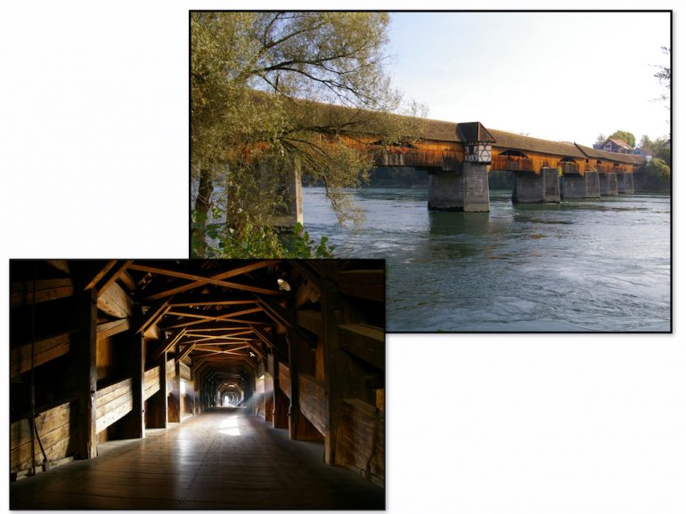 Hölzerne Brücke in Bad Säckingen
