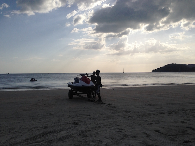 Jet Ski in Cenang