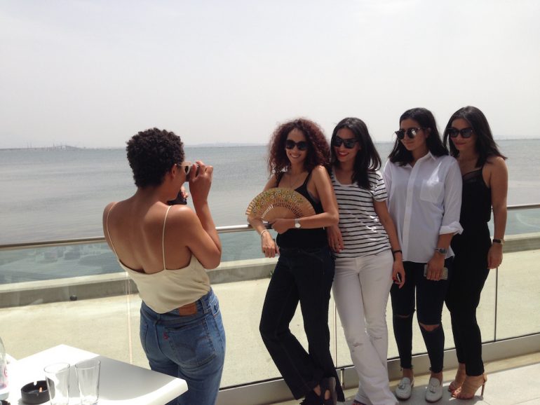 Bloggerinnen in Tunesien