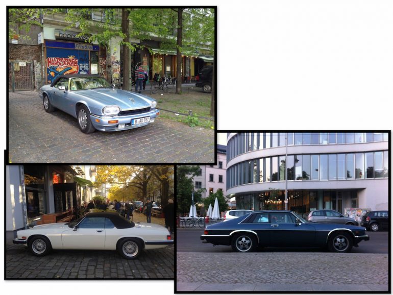 Oldtimer Berlin: Jaguar in unterschiedlichen Farben und Ausführungen