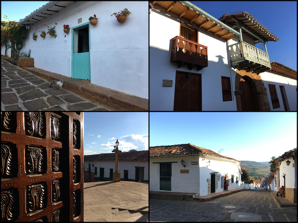 Häuser, Plätze und Türen in Barichara