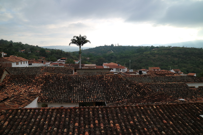 Blick über die Dächer von Barichara