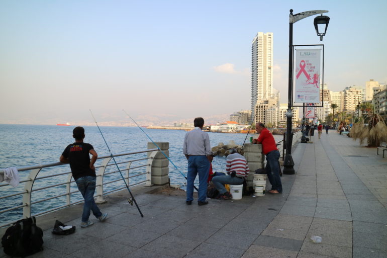 Libanon Sehenswürdigkeiten: Corniche Beirut