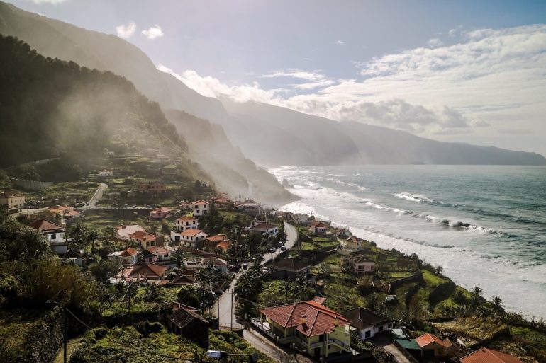 Madeira Sehenswürdigkeiten - Sao Jorge - Ausblick aufs Meer