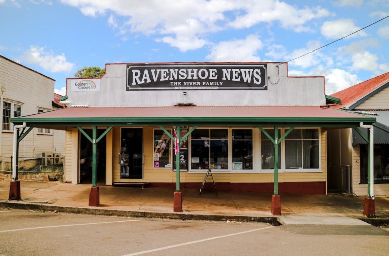 Great Barrier Reef: Zeitungsredaktion in Ravenshoe