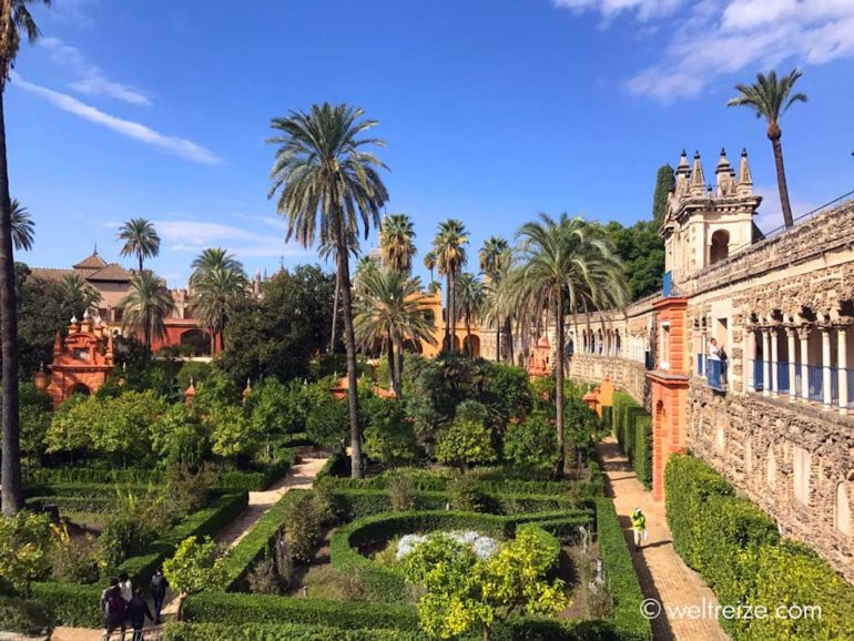 Unbekannte Reiseziele: Palast Real Alcazar in Sevilla