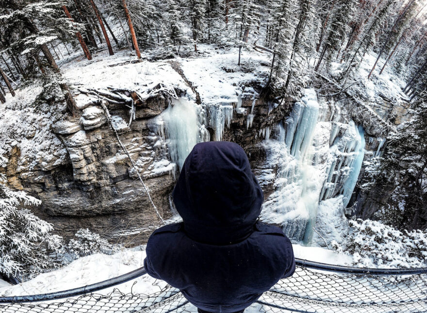 Alberta Highlights: Marco Buch am Maligne Canyon