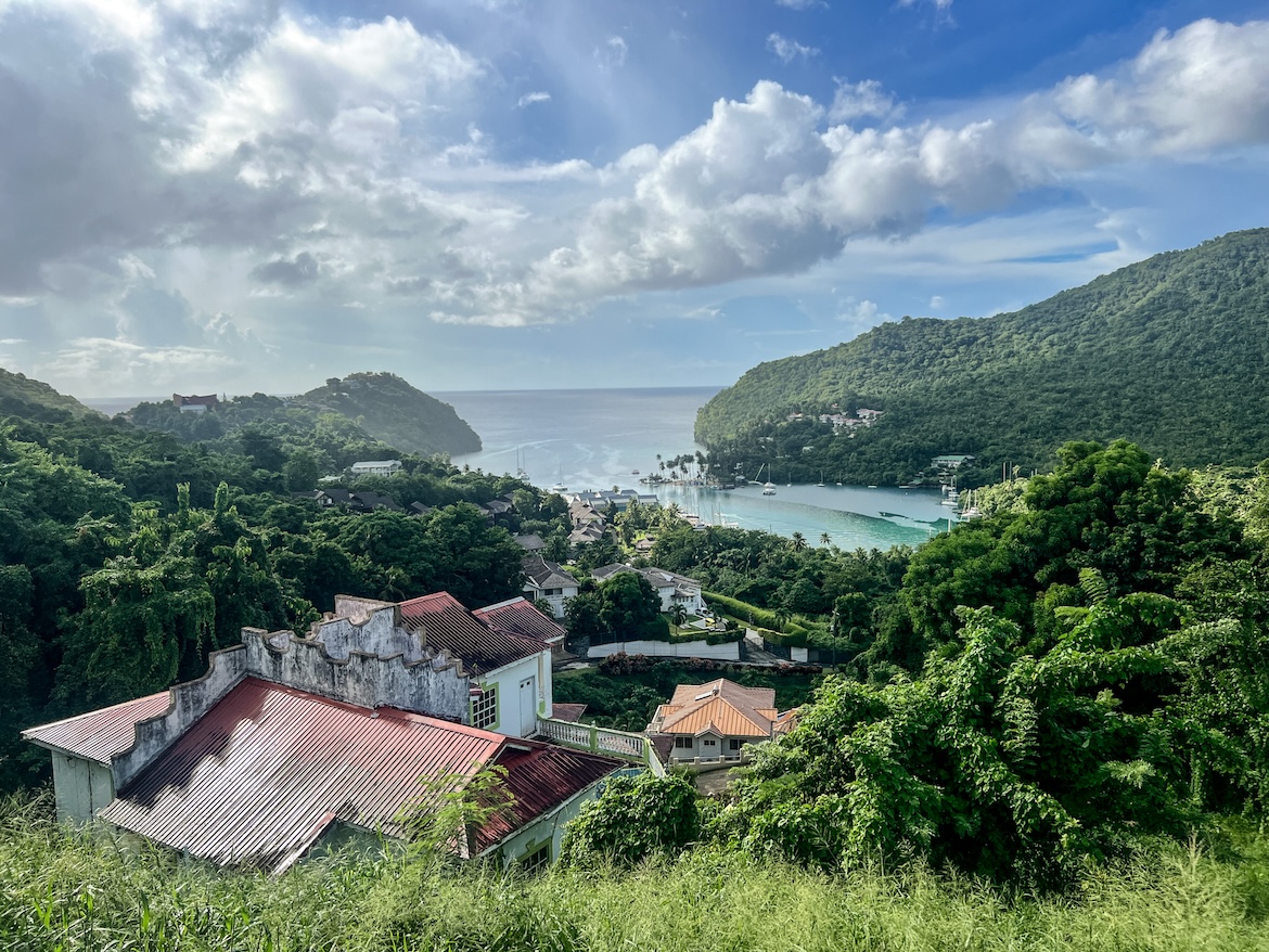 Bucht Saint Lucia Karibik